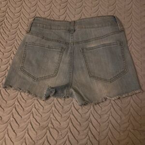 Casual Gray Denim Women's Jean Shorts